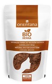 Бренд Orientana предлагает уникальный продукт Bio Henna, который питает волосы и придает им красивый глубокий оттенок черного черного